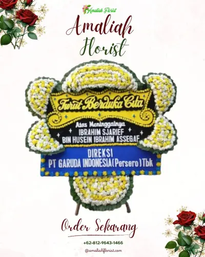 Papan Bunga Duka di Wonoboyo